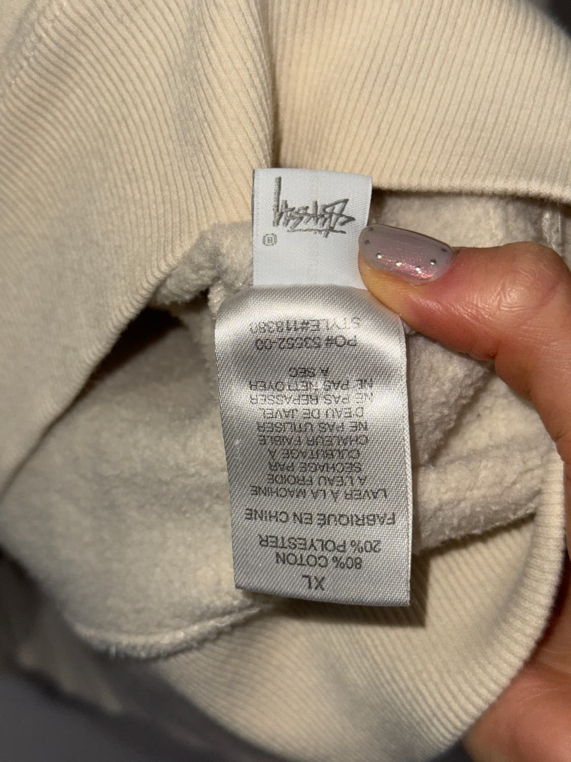 Stussy 글로벌 아플리케 후디 상품이미지5