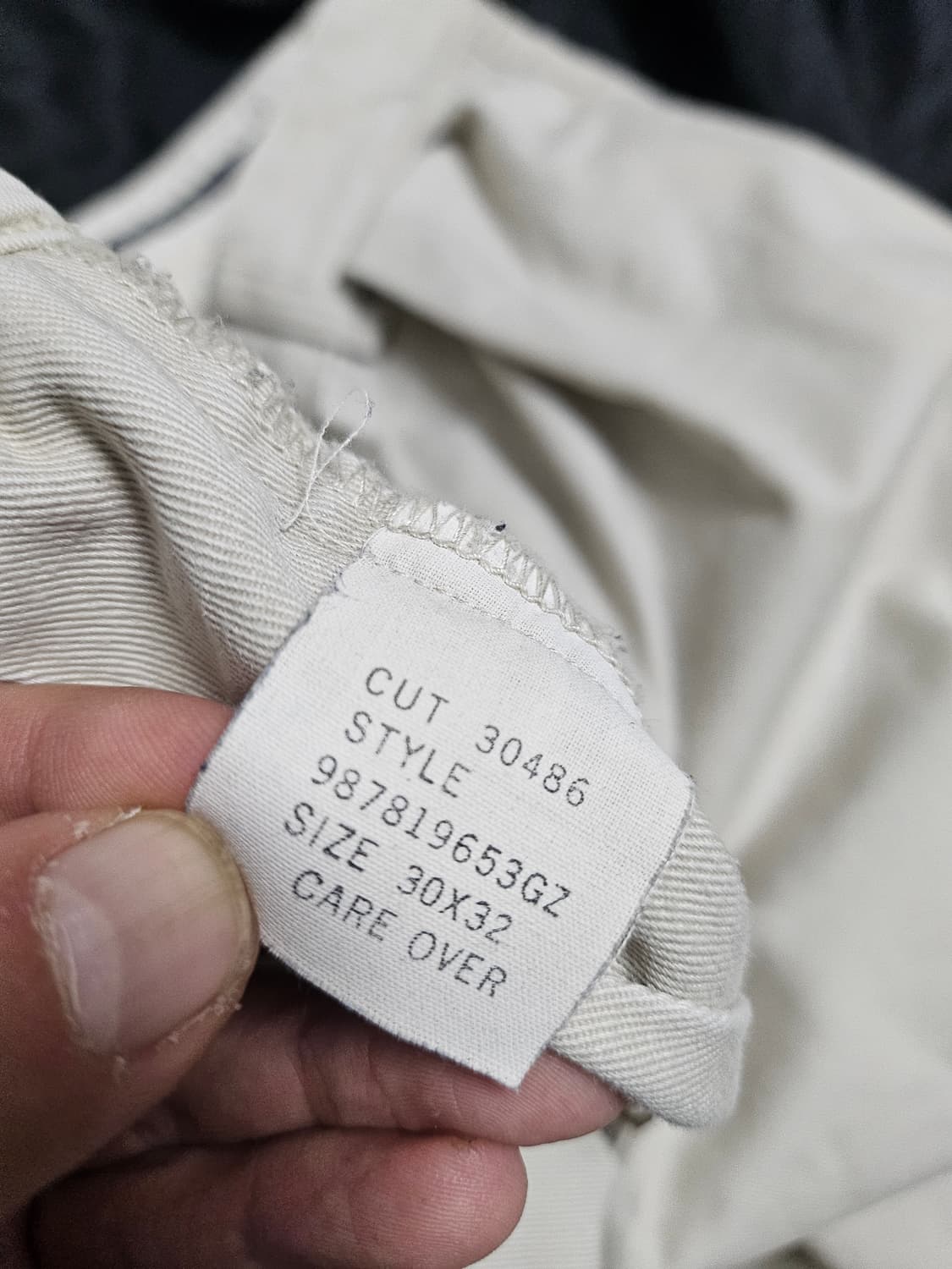 폴로랄프로렌 90s usa 코튼 치노 팬츠 30 상품이미지10