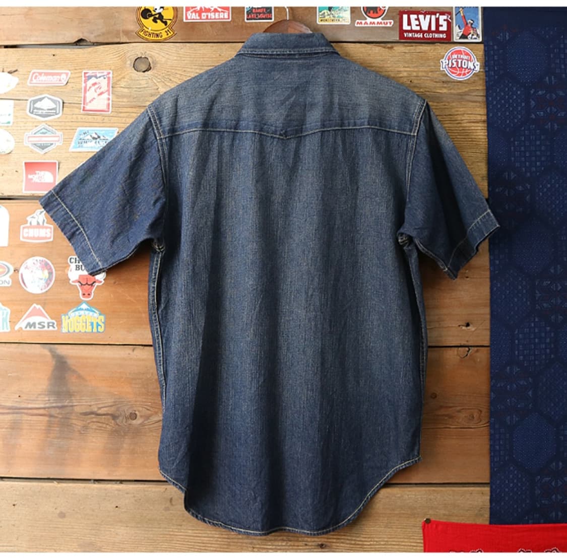 일본판 04S LEVIS 리바이스 62505-50 웨스턴 데님셔츠
L 상품이미지6