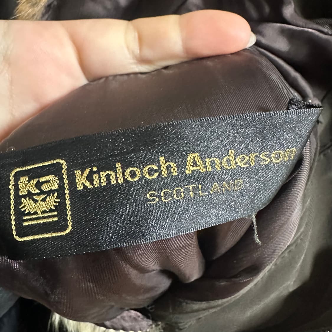 ✨ (바배) 킨록앤더슨 비버털 코트 자켓 상품이미지5