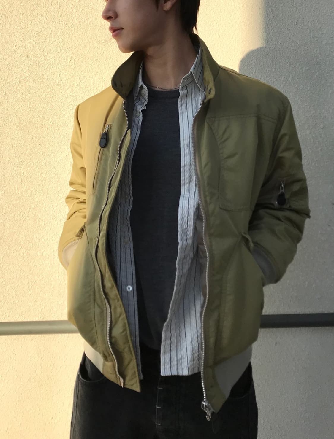 Schott 밀리터리 봄버 자켓 상품이미지1