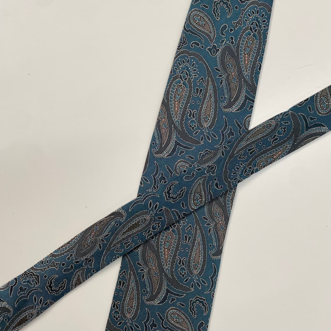 겐조(KENZO) 명품 정품 페이즐리 넥타이 8.2cm 상품이미지4