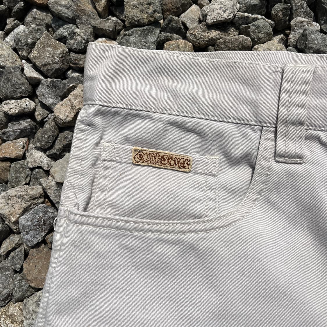 퀵실버(Quiksilver) 자수 로고 빈티지 팬츠 (실측확인) 상품이미지4