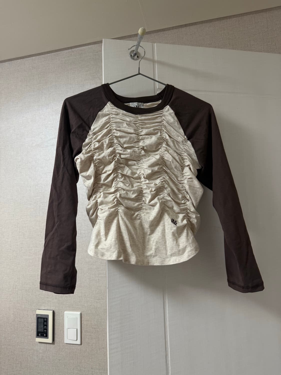 김미더영 셔링 티셔츠 상품이미지4