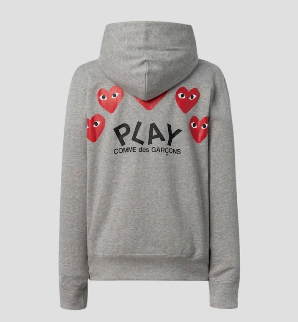 꼼데가르송 백프린팅 후드집업 상품이미지2