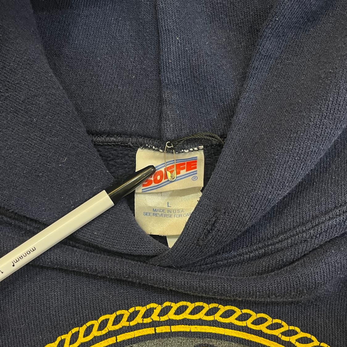 (L) USA Soffe NAVY 밀리터리 미해군 후드티    상품이미지7