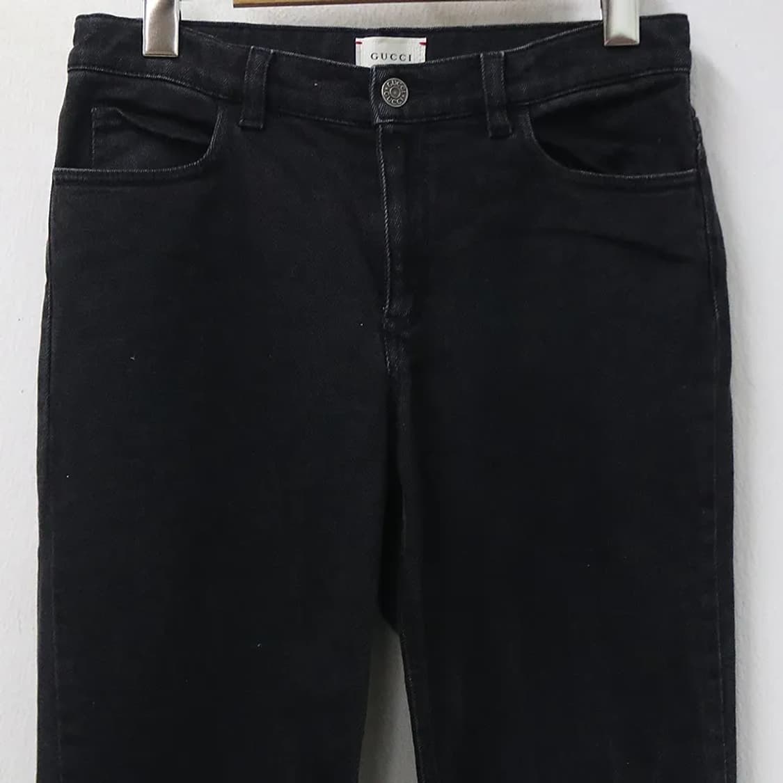 구찌 블랙 팬츠 66268 상품이미지3