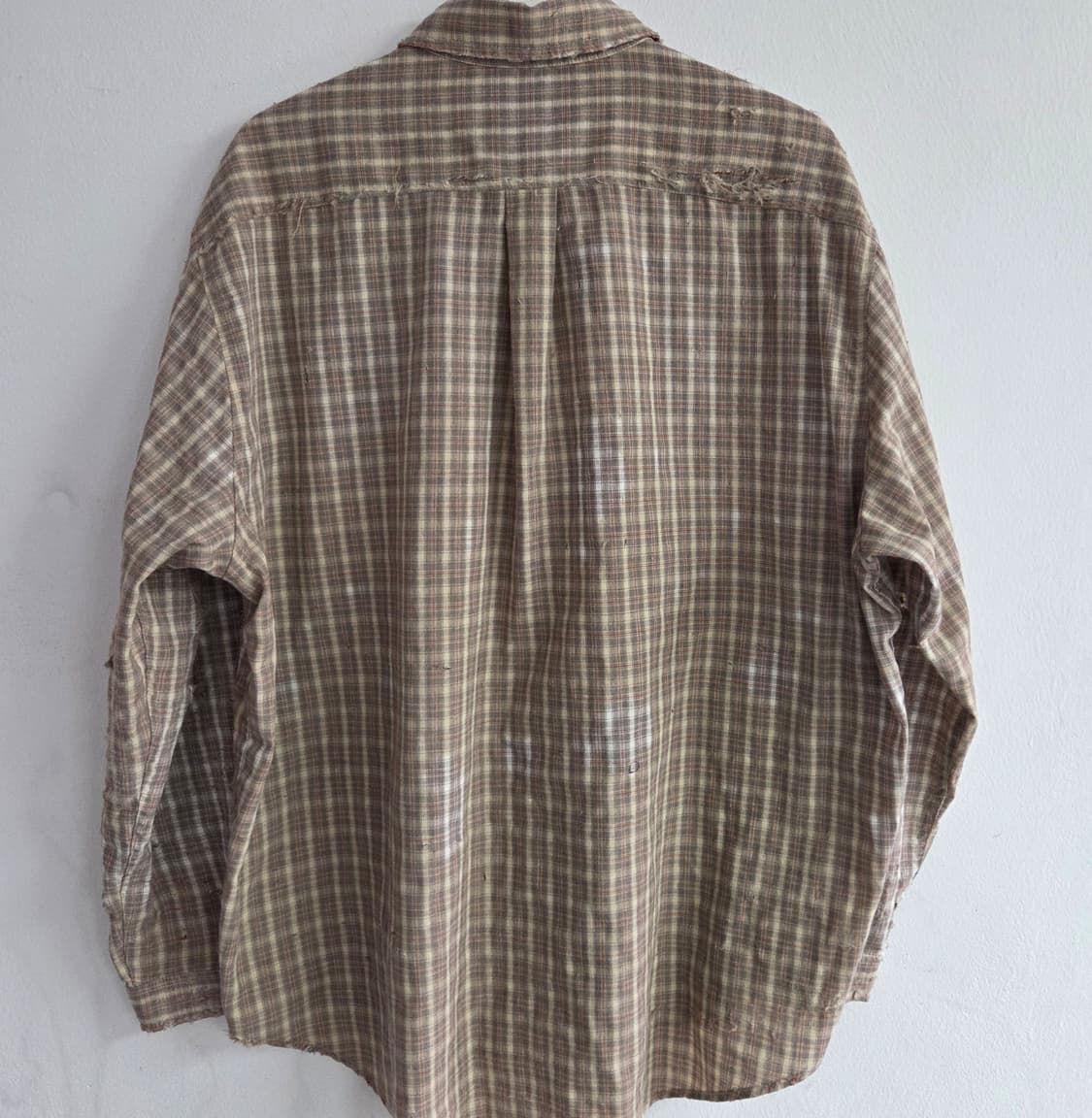 빈티지페이딩체크셔츠 상품이미지7