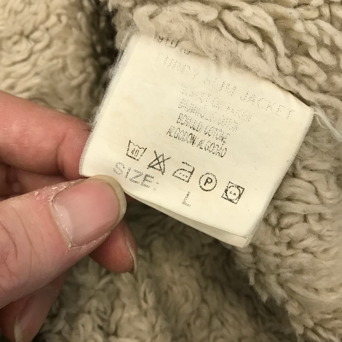 LEE 쉐르파 데님 자켓 [L사이즈] 상품이미지6