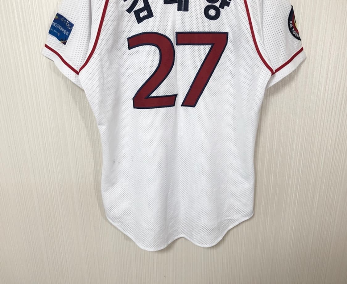 KBO 비젼코리아 기아타이거즈 올드 홈유니폼/져지 100 #27 김태양 상품이미지10