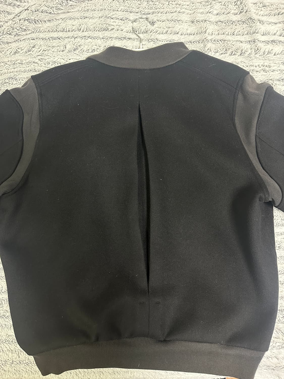 해칭룸 바시티자켓 블랙(4) 상품이미지6