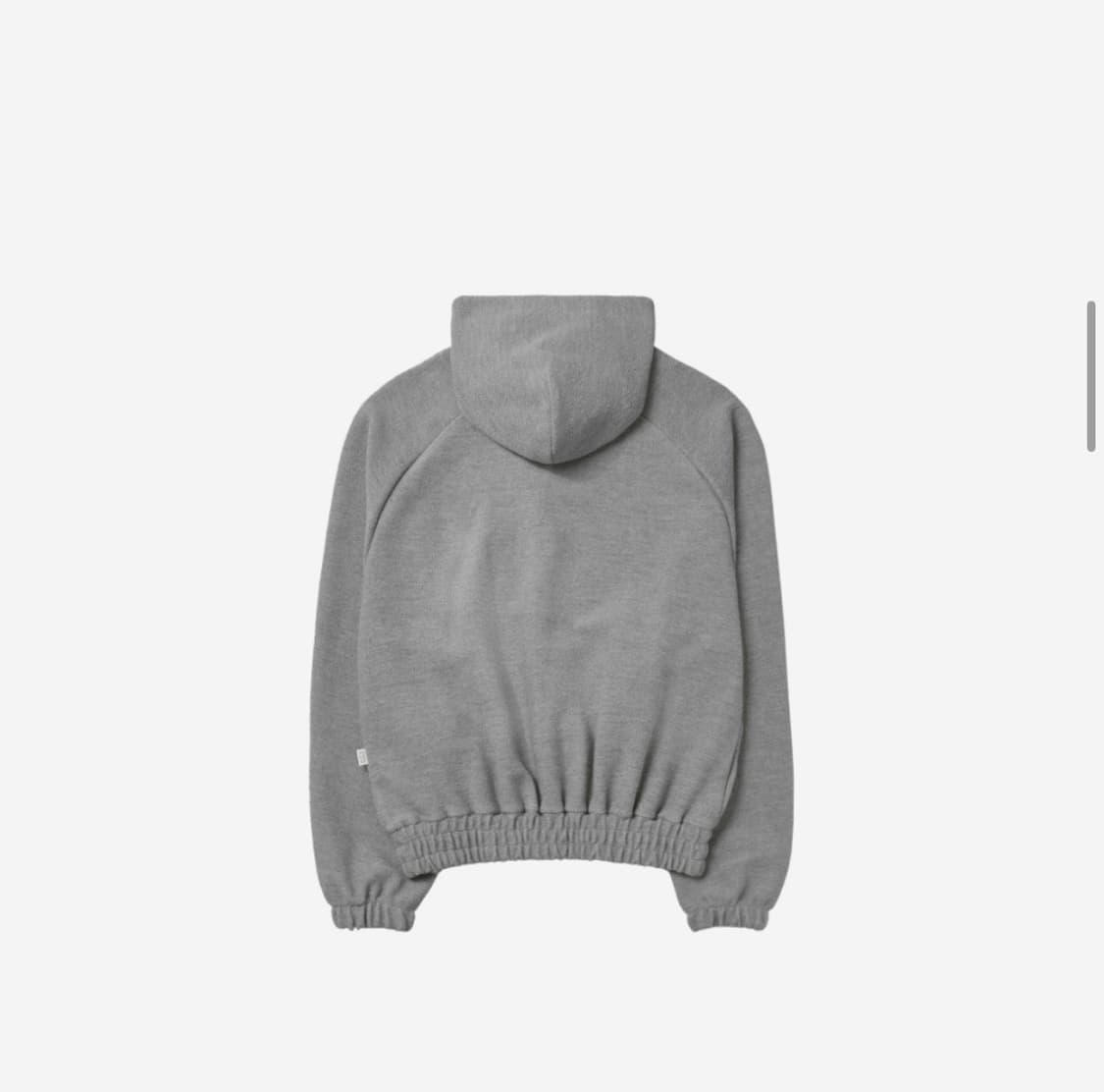 아이앱 스튜디오 헤링본 후드 그레이 화이트 L 상품이미지2