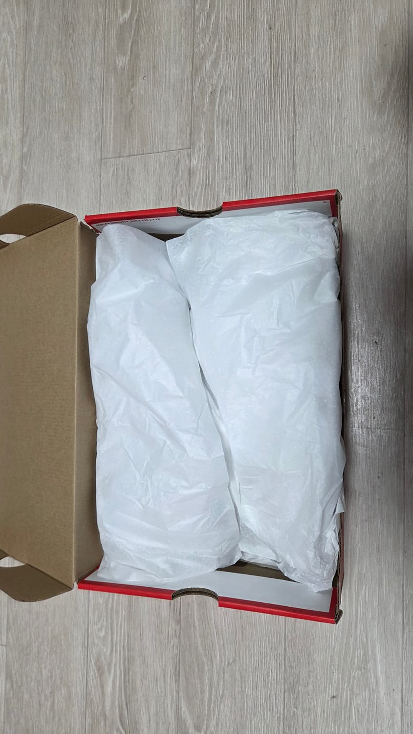 [새상품/나코탭]나이키 에어 모어 업템포 로우 '트리플 화이트 260 상품이미지4