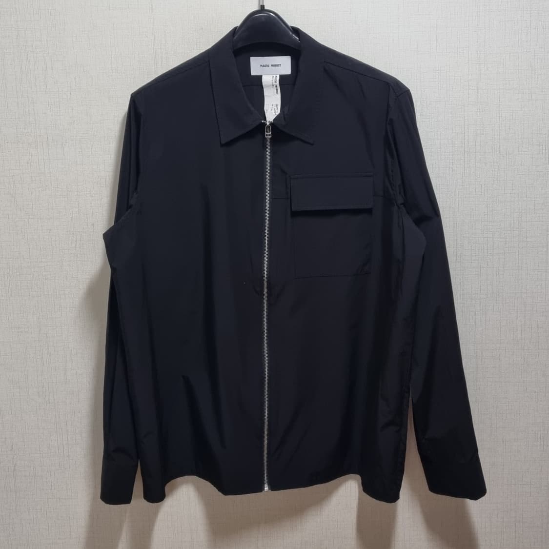 ( L ) 플라스틱프로덕트 블랙 셔츠 자켓 상품이미지1