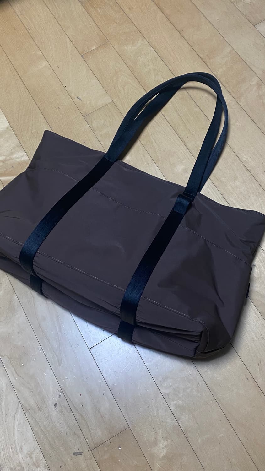 마지언타이틀 토트백 브라운 cafe tote 02 상품이미지1