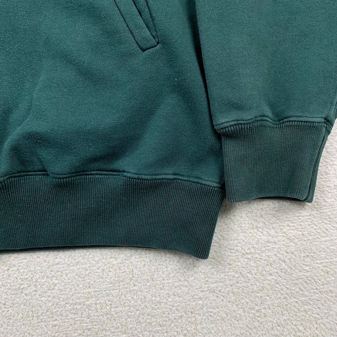 90‘s 폴로 랄프로렌 포니로고 후드집업 딥그린 상품이미지6