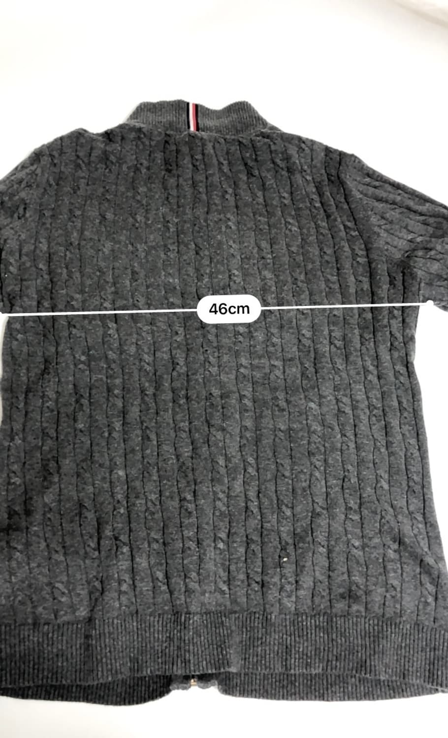 타미힐피거 케이블 니트 집업 우먼 L 상품이미지9