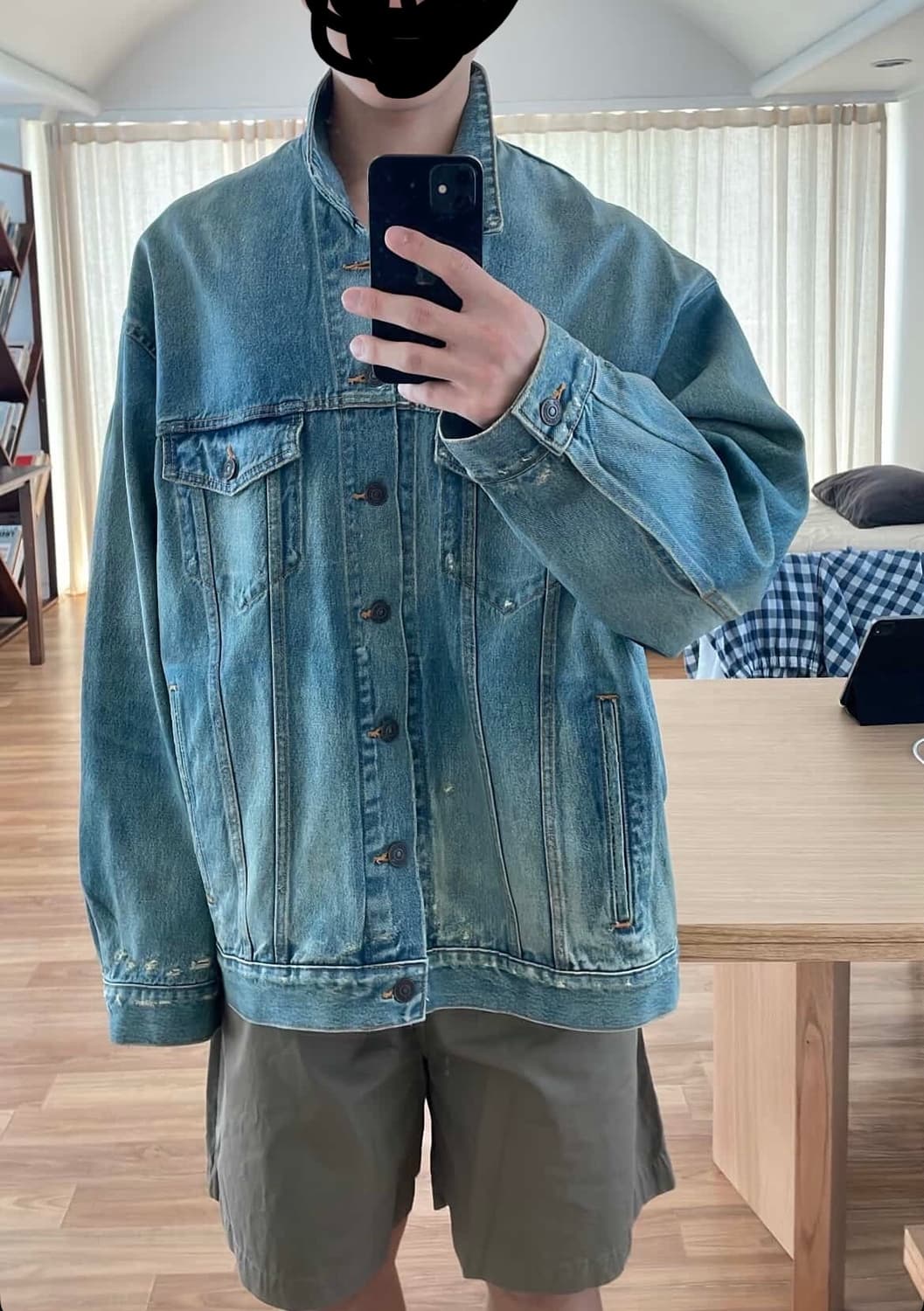 Balenciaga oversized denim jacket 상품이미지4