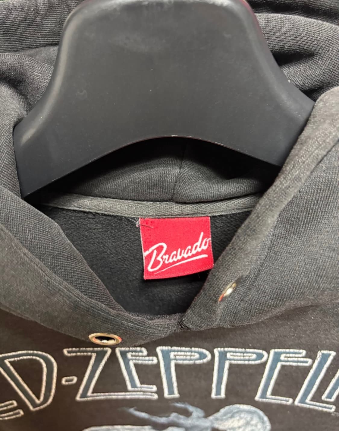 레드 제플린 페이딩 후드 XL 상품이미지3