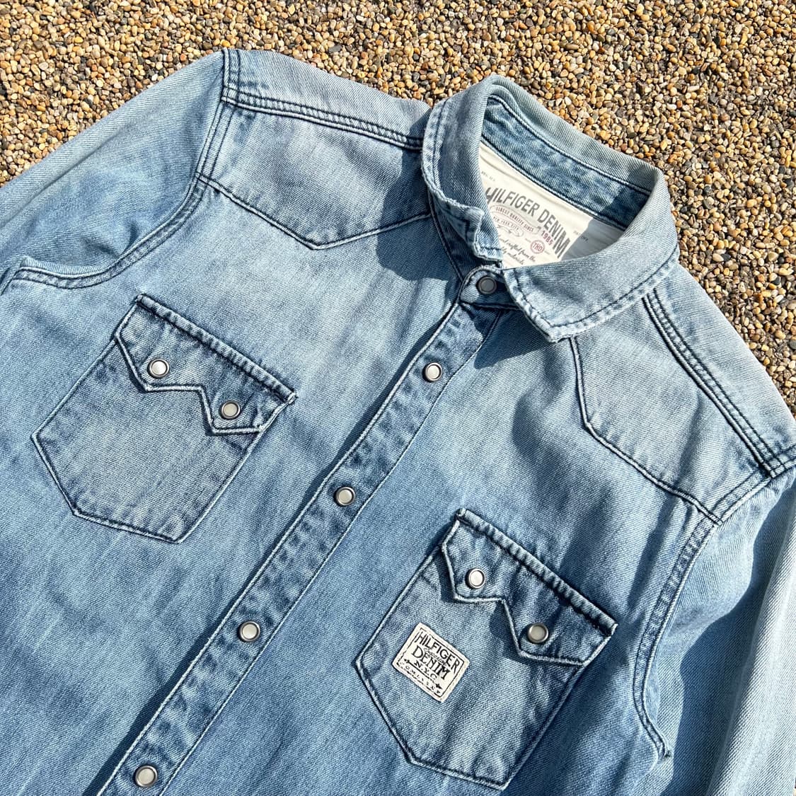 타미힐피거 데님(Tommy hilfiger denim) 데님 셔츠 상품이미지2