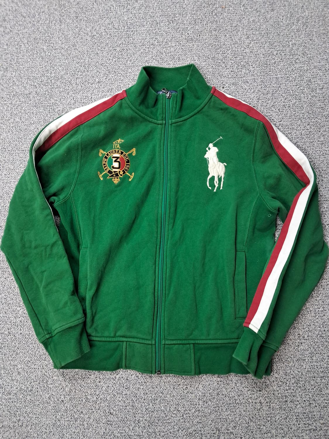 폴로 랄프로렌의 이탈리아 빅 포니 트랙 자켓 상품이미지1