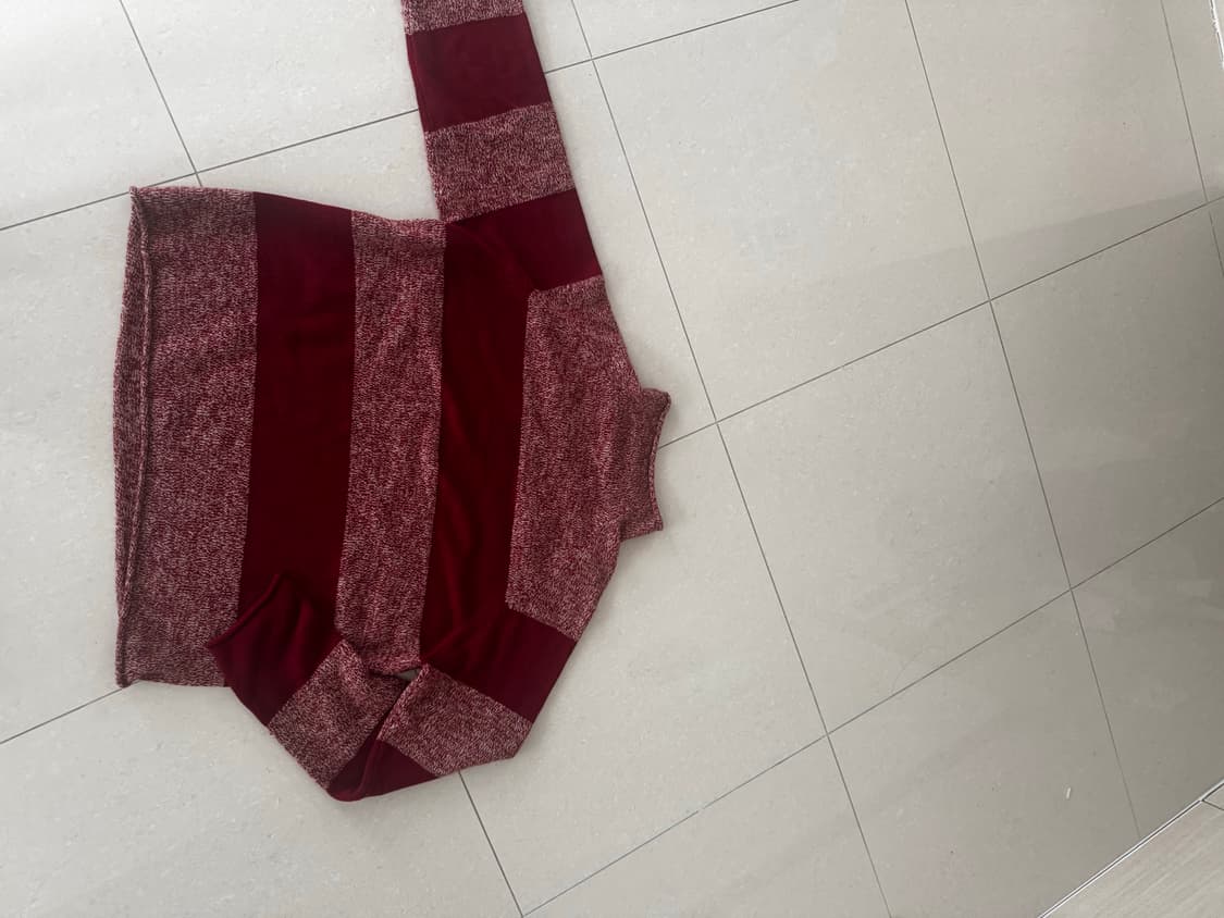 제이크루 J.CREW◆니트스웨터/XXL/코튼/RED 상품이미지2