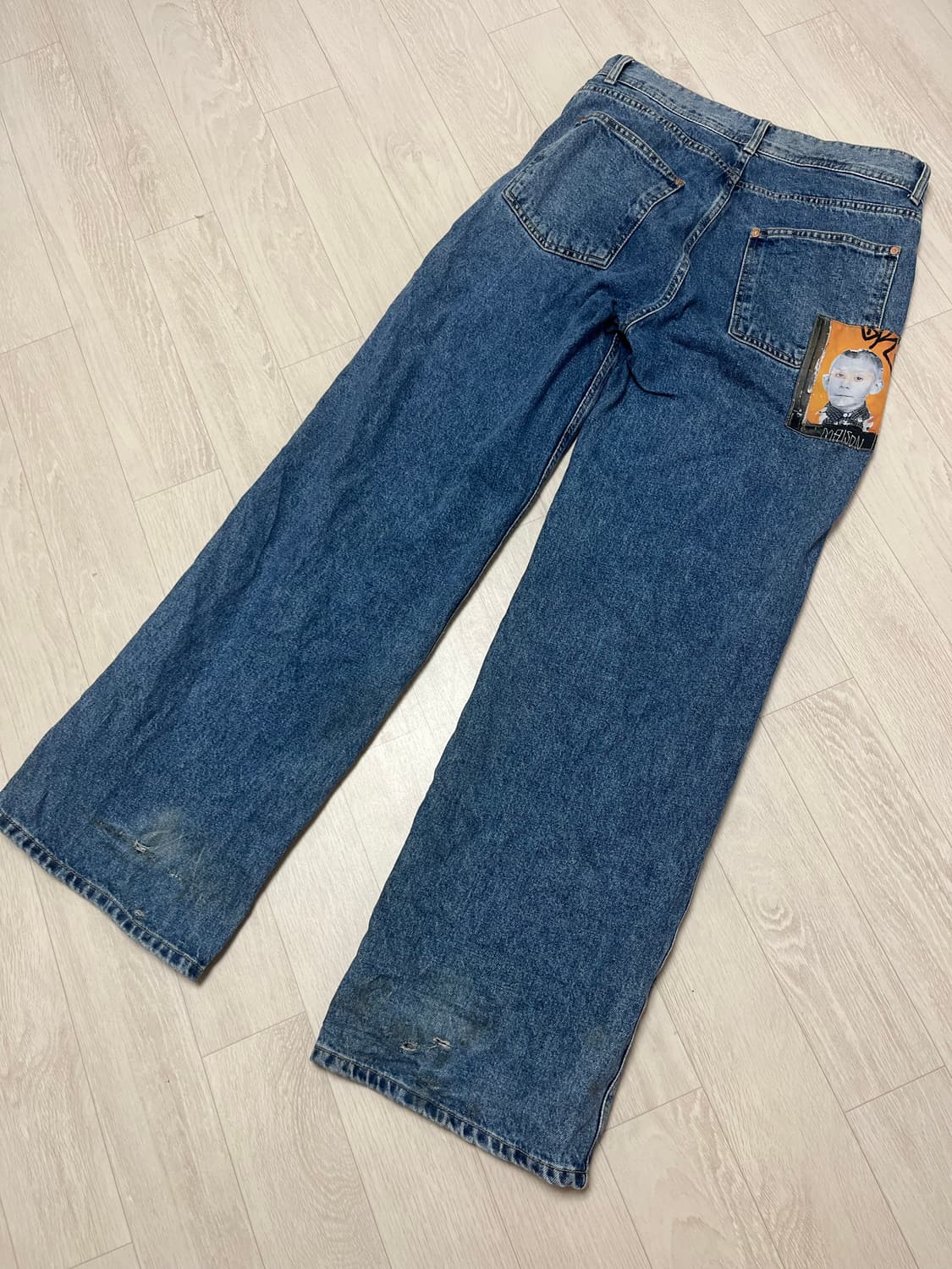 앤더슨벨 Andersson Bell 패치 데님 청바지 팬츠 상품이미지9