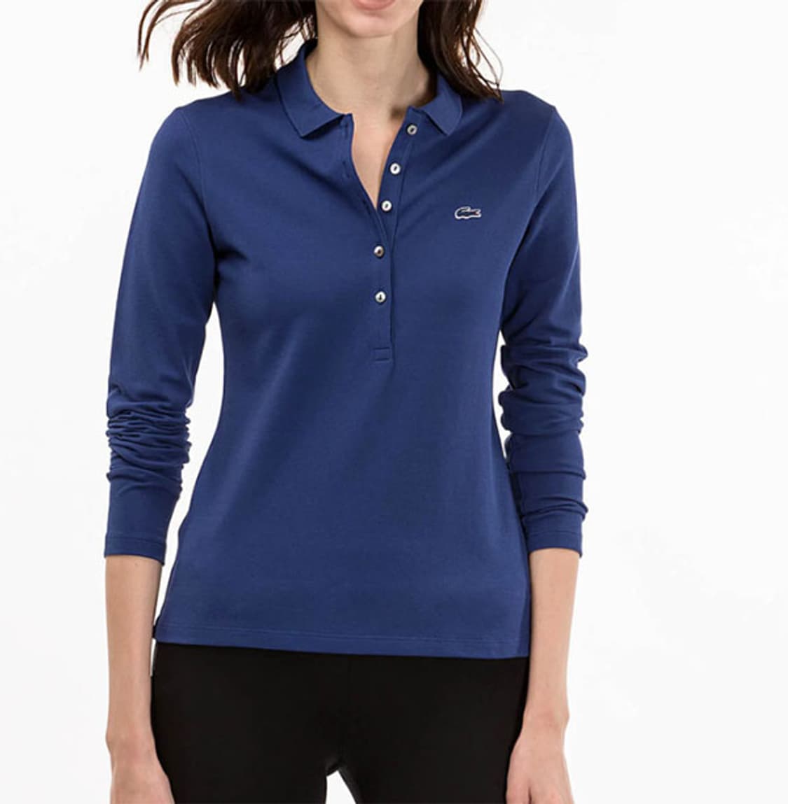 라코스테 여자 카라티 긴팔 34사이즈 캐주얼 춘추 새상품 XS 85 44 상품이미지8