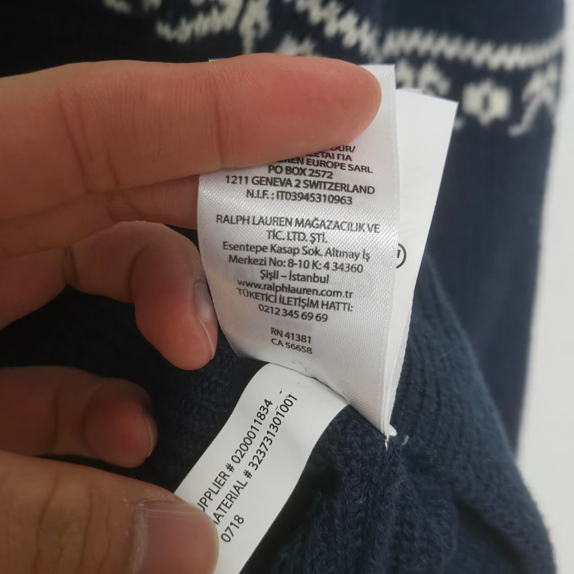 폴로랄프로렌 울 니트 상품이미지7