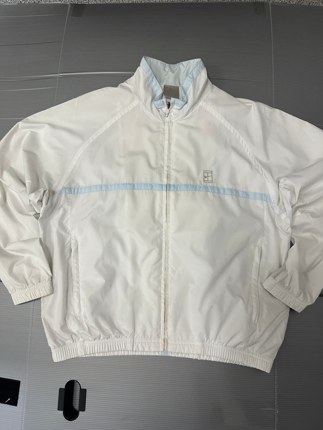 나이키 테니스 바람막이 자켓 화이트 90  상품이미지1