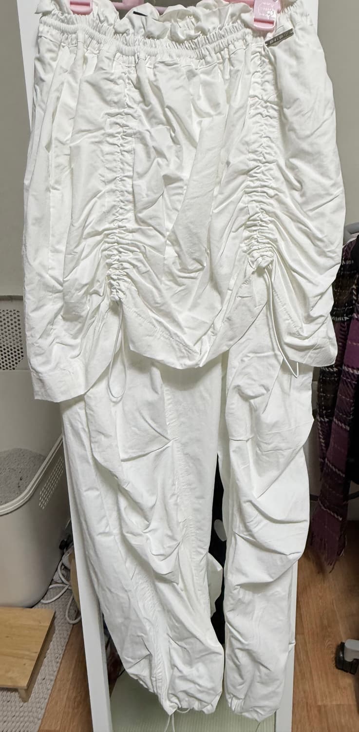 홀리넘버세븐 셔링 랩스커트 팬츠 상품이미지1