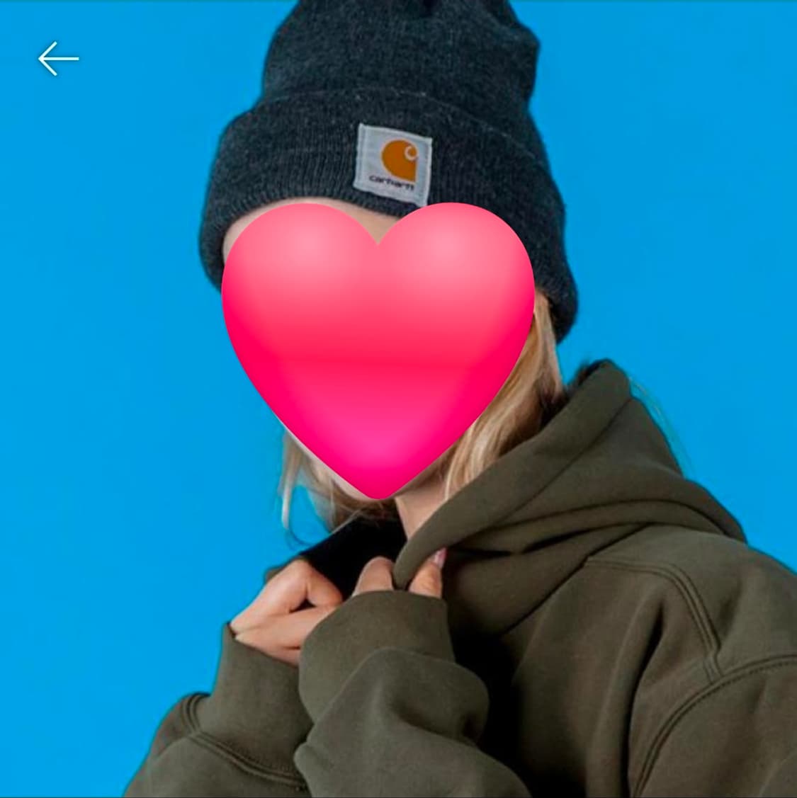 칼하트 비니 회색 아크릴 비니모자 와치햇 KG75 상품이미지6