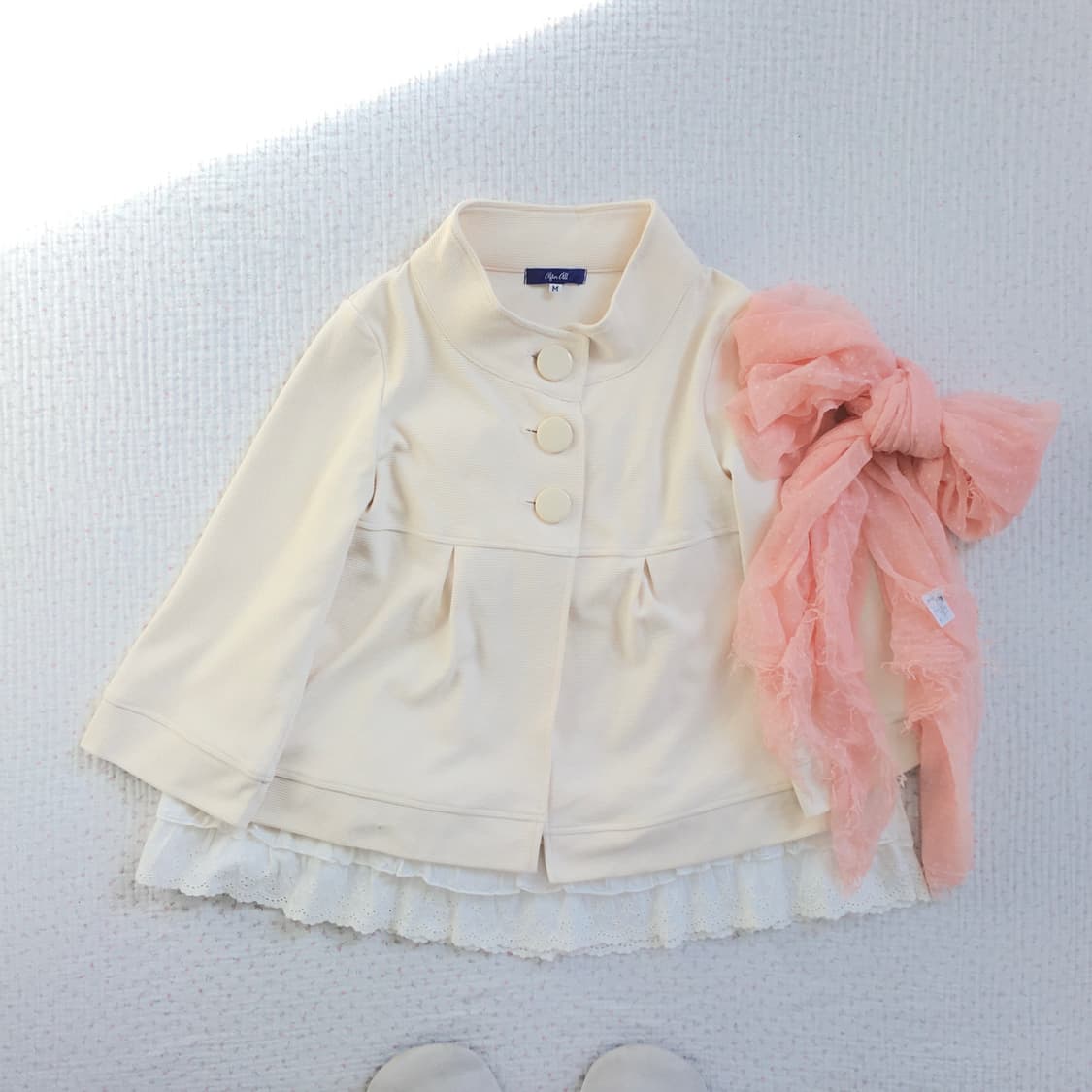 JPN/ 아이보리 자켓 아이보리숏코트 모리걸코트 모리룩코트 사와코코트 상품이미지1