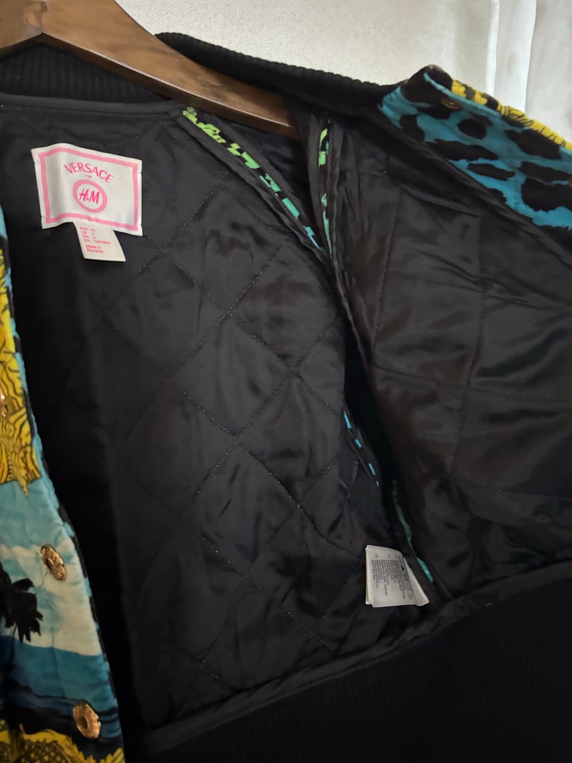 베르사체 versace X h&m 봄버자켓 (여성) 상품이미지3