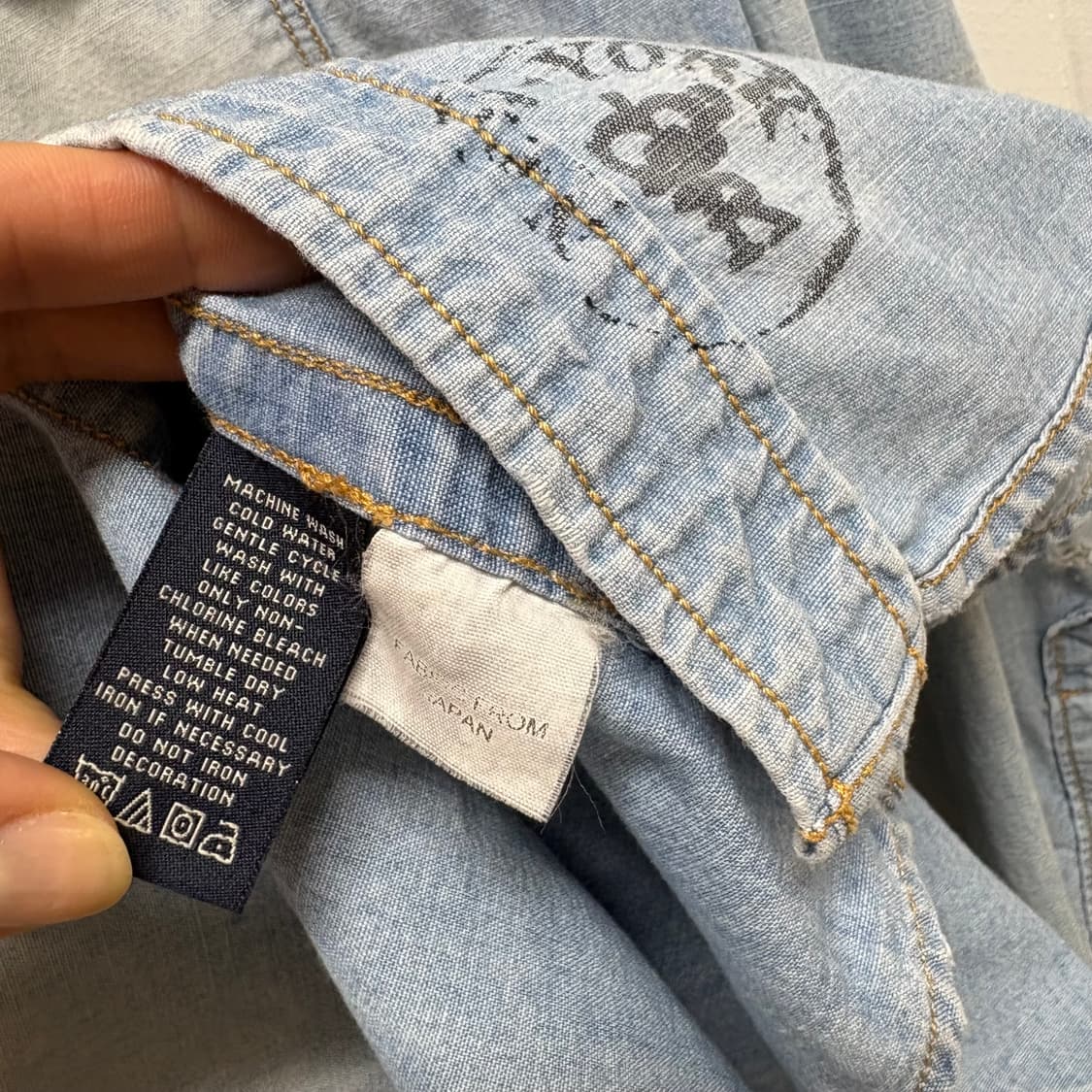 Polo Ralph Lauren 웨스턴 데님 셔츠 남방  상품이미지7