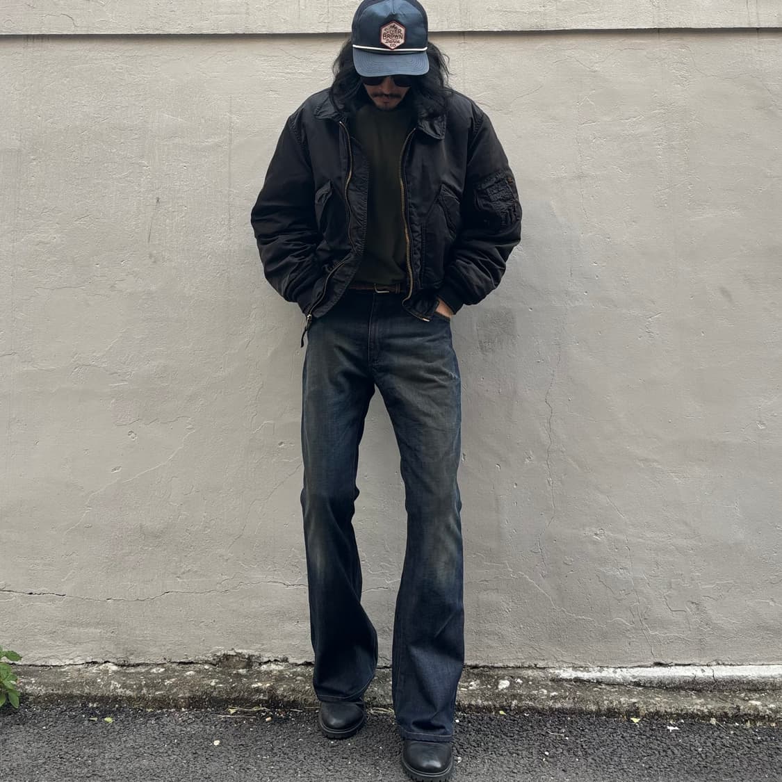 일본 랭글러 벨바텀 데님 팬츠 상품이미지3