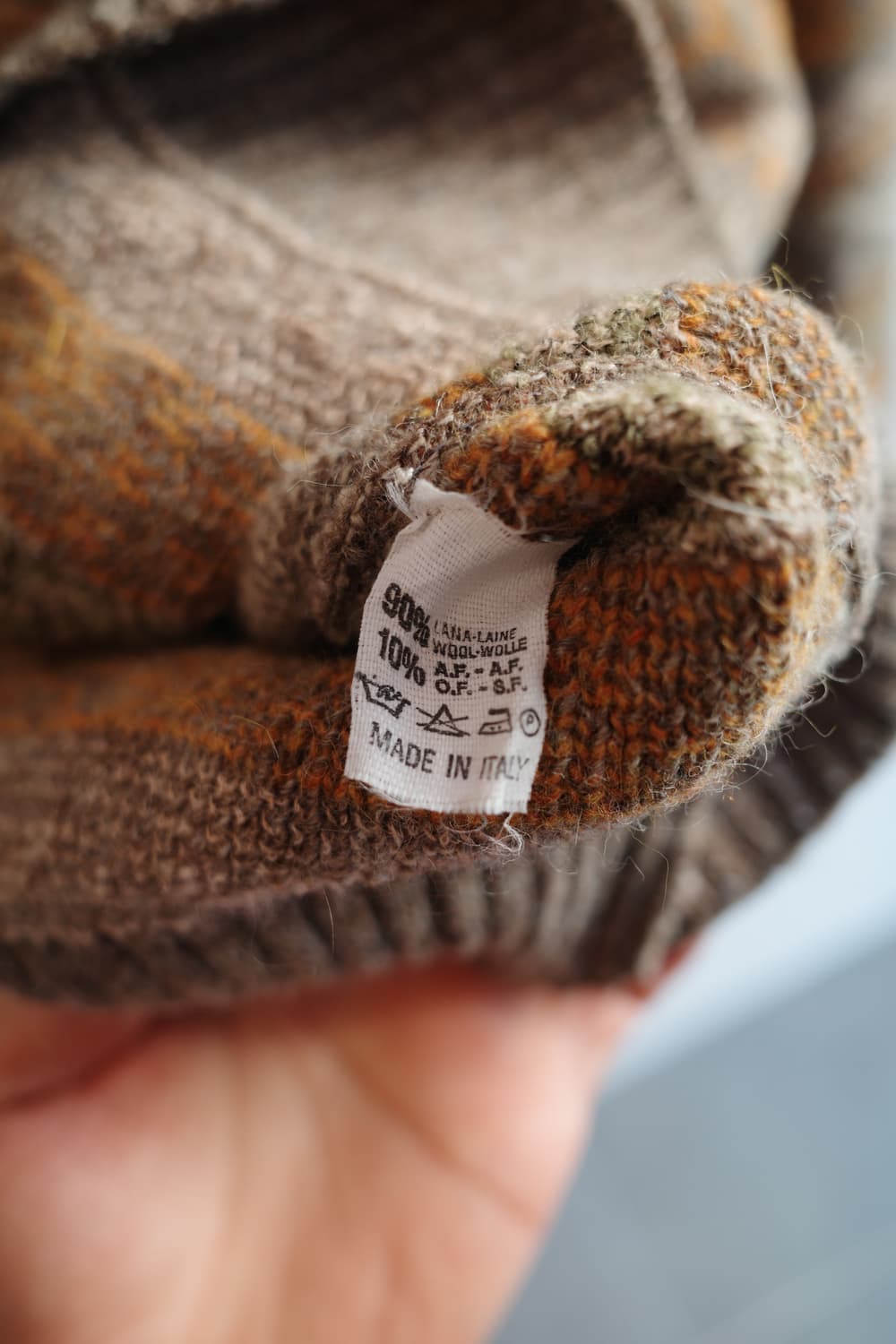 TRUSSARDI 트루사르디 울 패턴 니트 (MADE IN ITALY) 상품이미지5