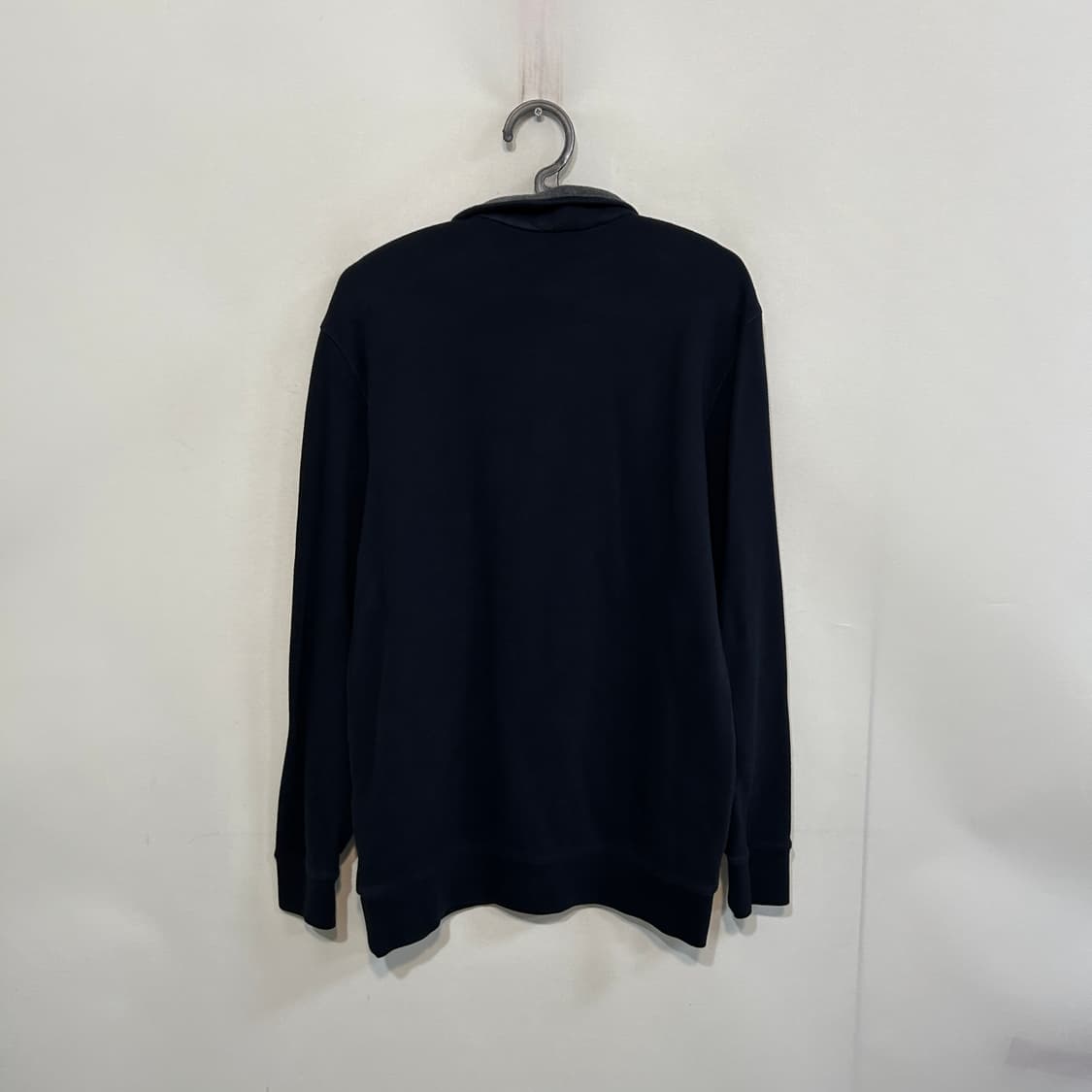 헤지스 2022 남성 니트 반집업 100 상품이미지3