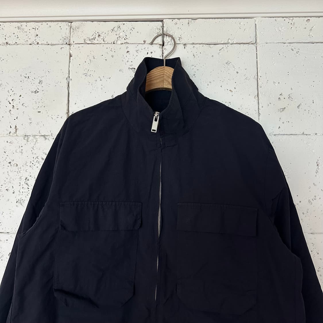 M COS 코스 포켓 자켓 네이비 상품이미지2