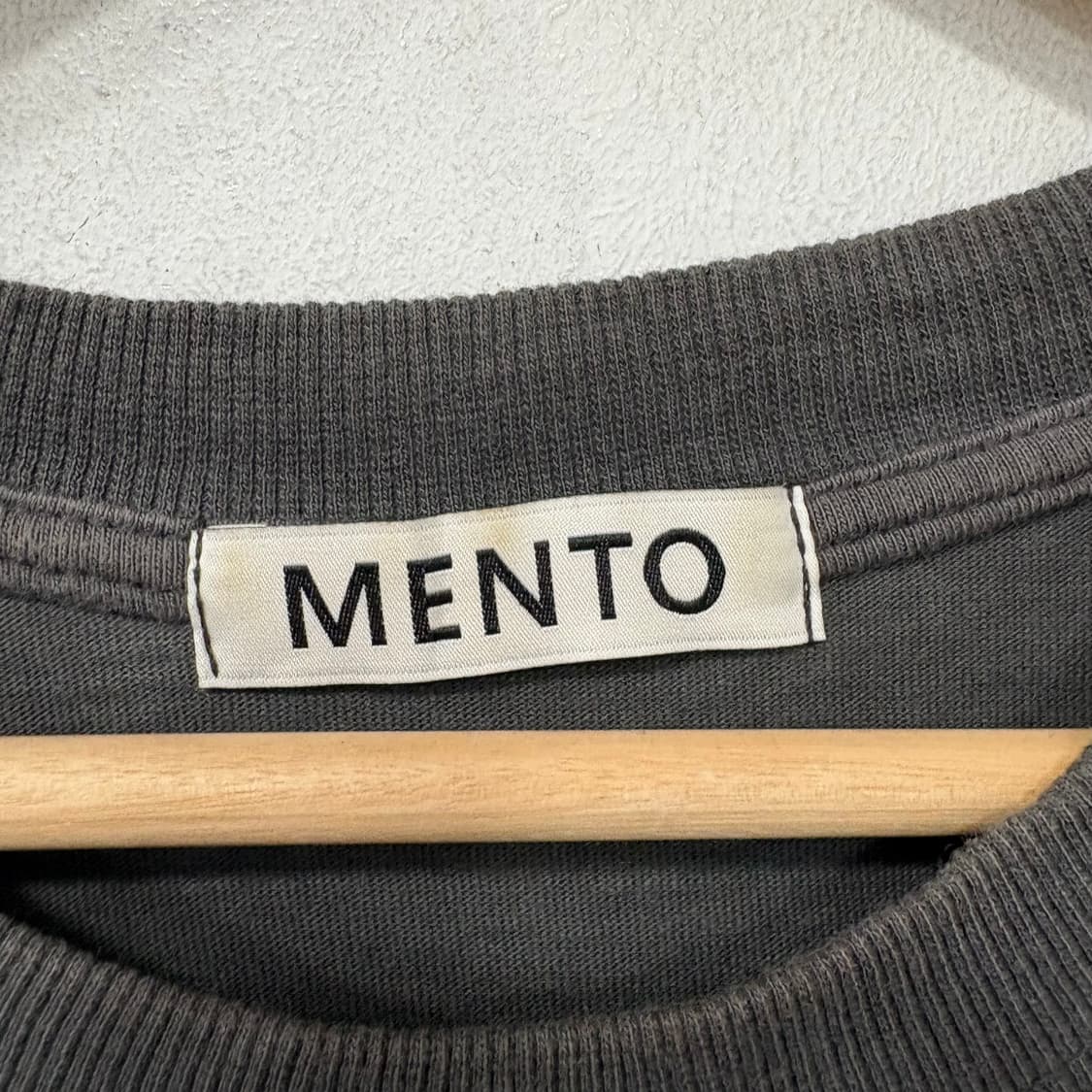 MENTO 레터링 반팔티 상품이미지3