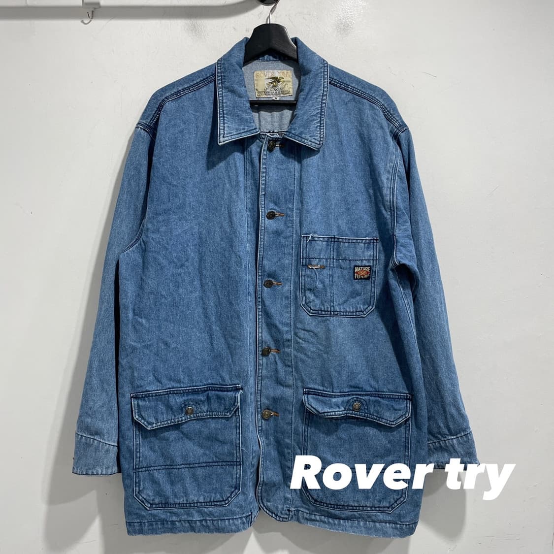 로버 트라이 커버올 데님자켓 상품이미지1