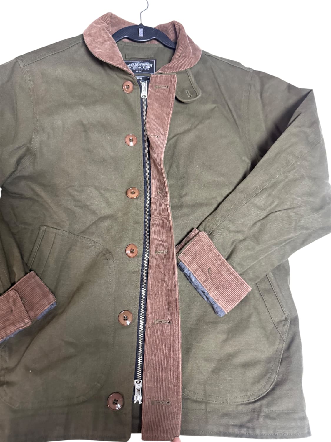 Frizmworks Khaki Hunting Jacket Corduroy 상품이미지2
