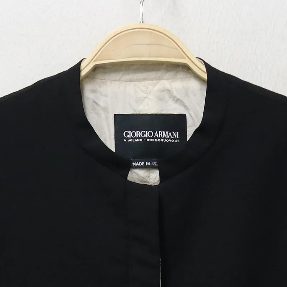 조르지오 아르마니  헨리넥 울 자켓 63270 상품이미지5