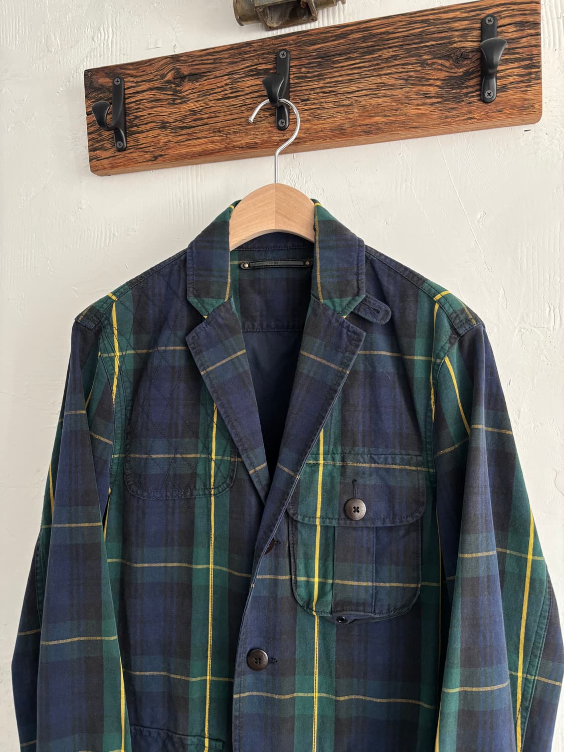 Polo 폴로 랄프로렌 타탄체크 블레이저 자켓 상품이미지2