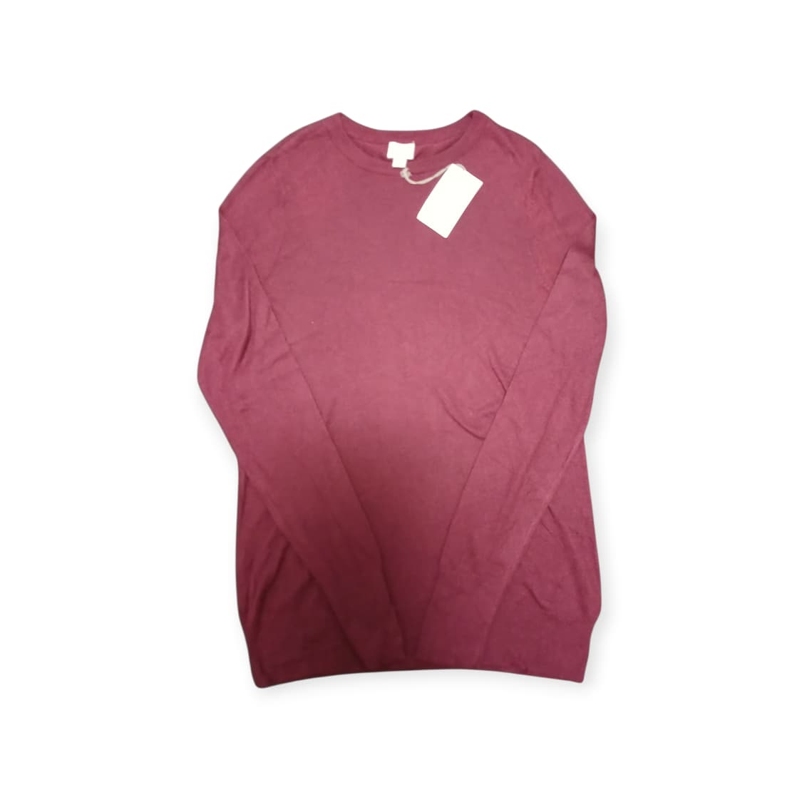 A new day 버건디 얇은 니트 상품이미지1