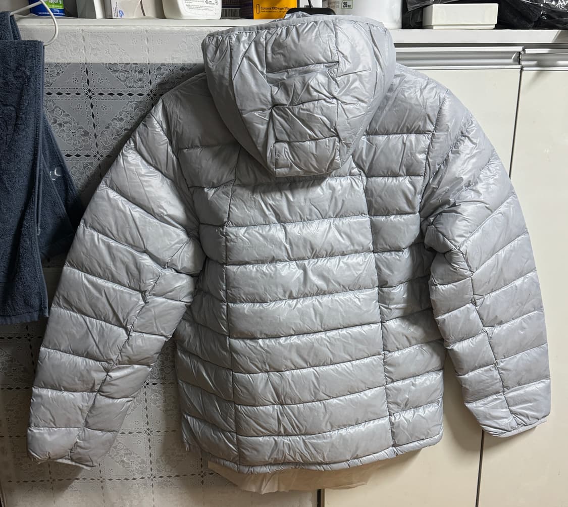 LMC OVAL 경량패딩 라이트그레이 M사이즈 상품이미지3