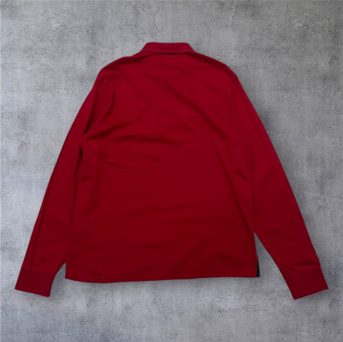 폴로 랄프로렌 레드 커스텀 슬림핏 긴팔 카라티 L 상품이미지7
