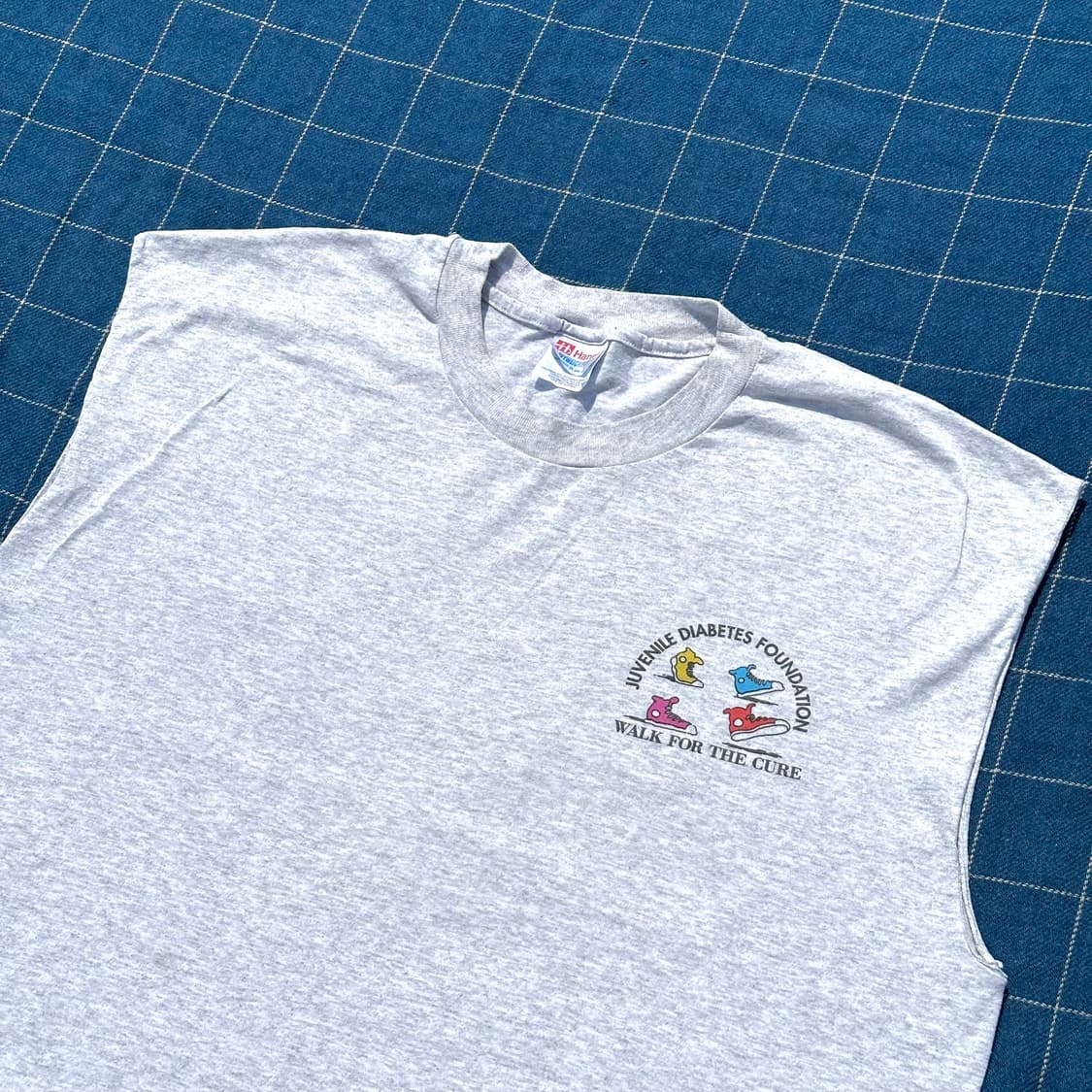 미국 90s 헤인즈 50/50 나시 상품이미지1