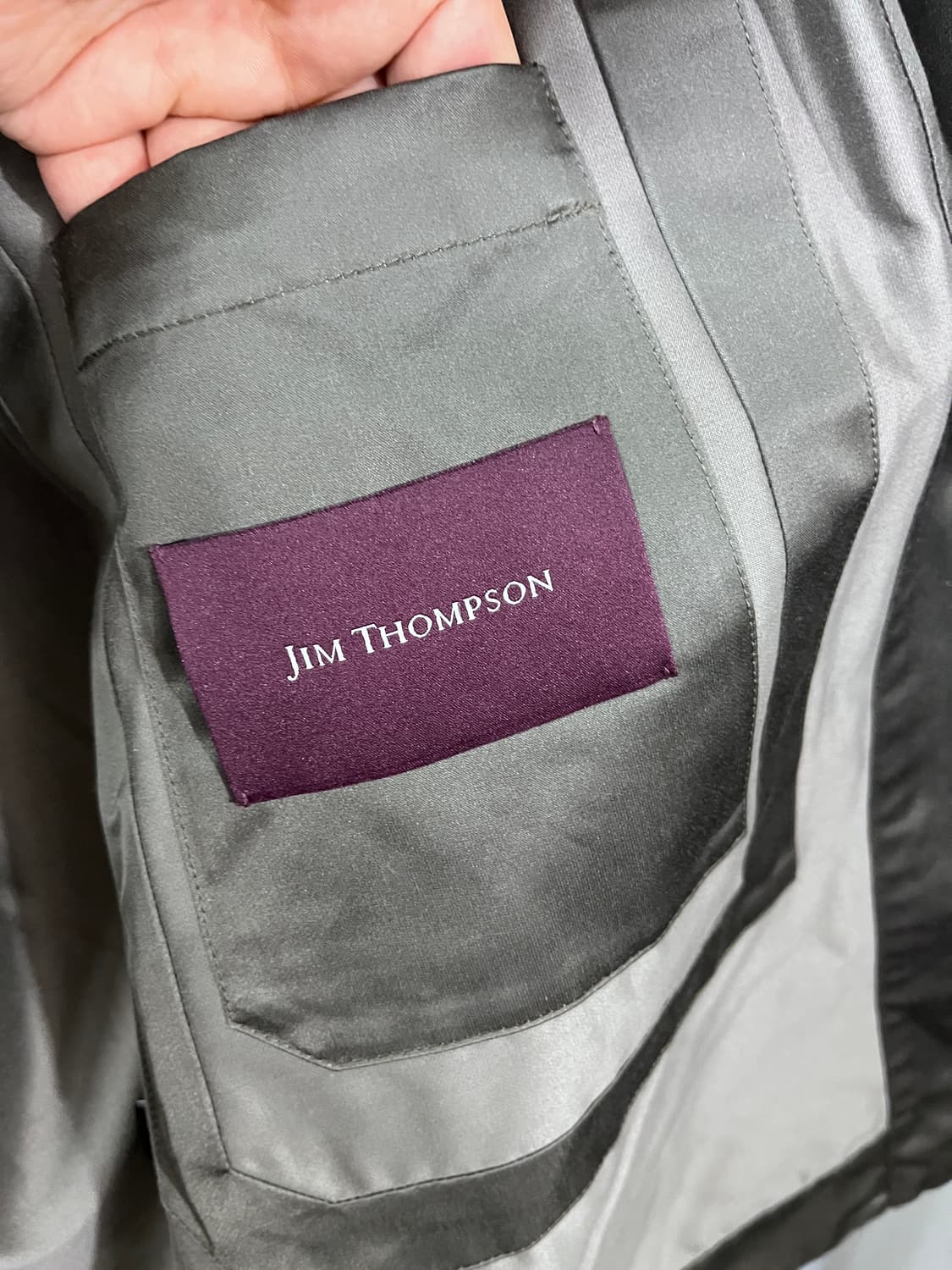 JIM THOMPSON cotton & silk coat  상품이미지5