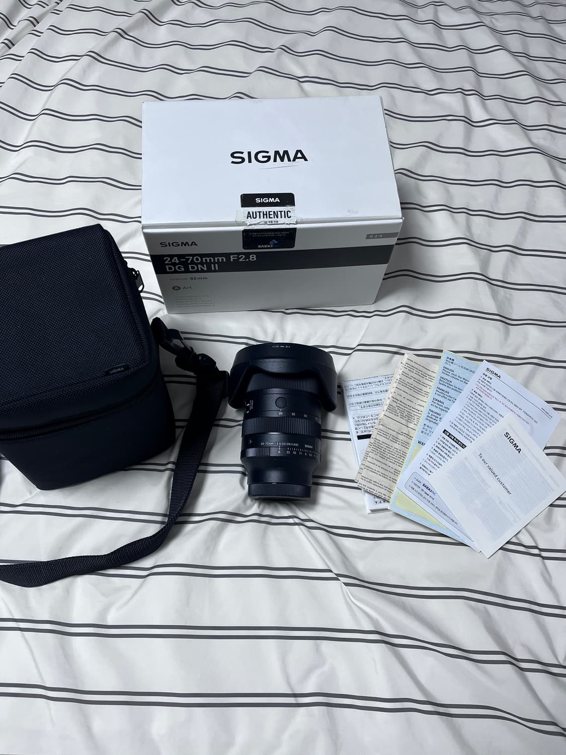 시그마 A 24-70mm F2.8 DG DN II 소니 마운트시계륵2 상품이미지1